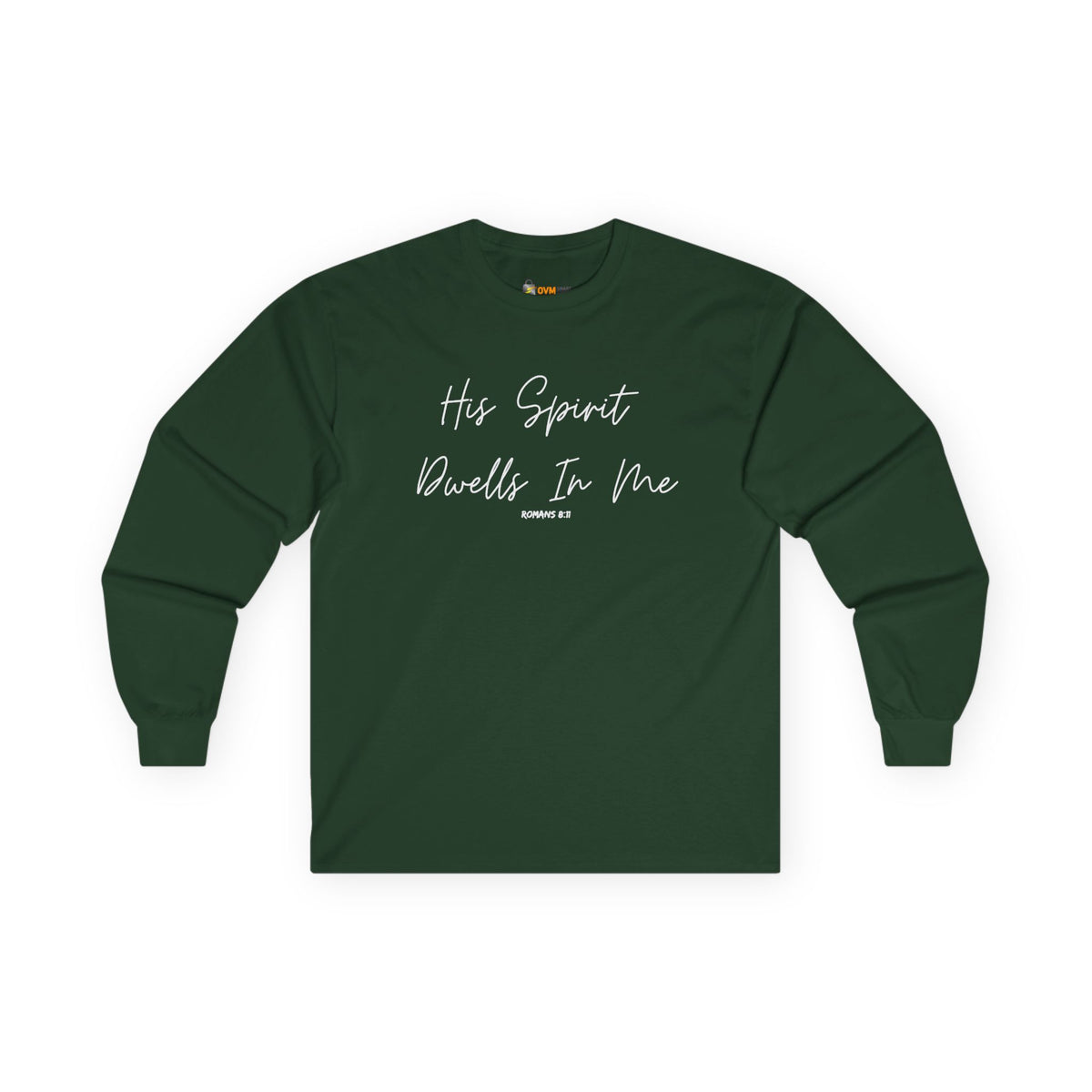 His Spirit Dwells In Me- Unisex Ultra Cotton Long Sleeve Tee