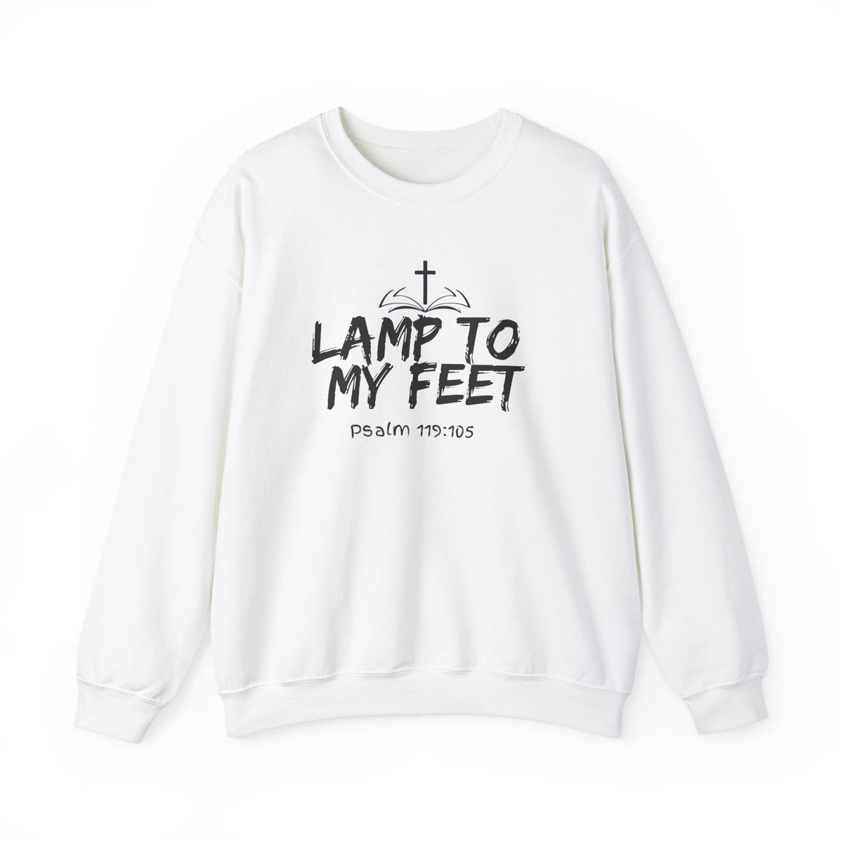 Lamp To My Feet- Unisex Heavy Blend™ Crewneck Sweatshirt