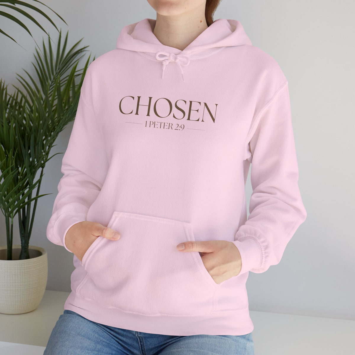Chosen Christian Hoodie – 1 Peter 2:9 Faith Comfort Wear - Unisex Heavy Blend™ Hooded Sweatshirt