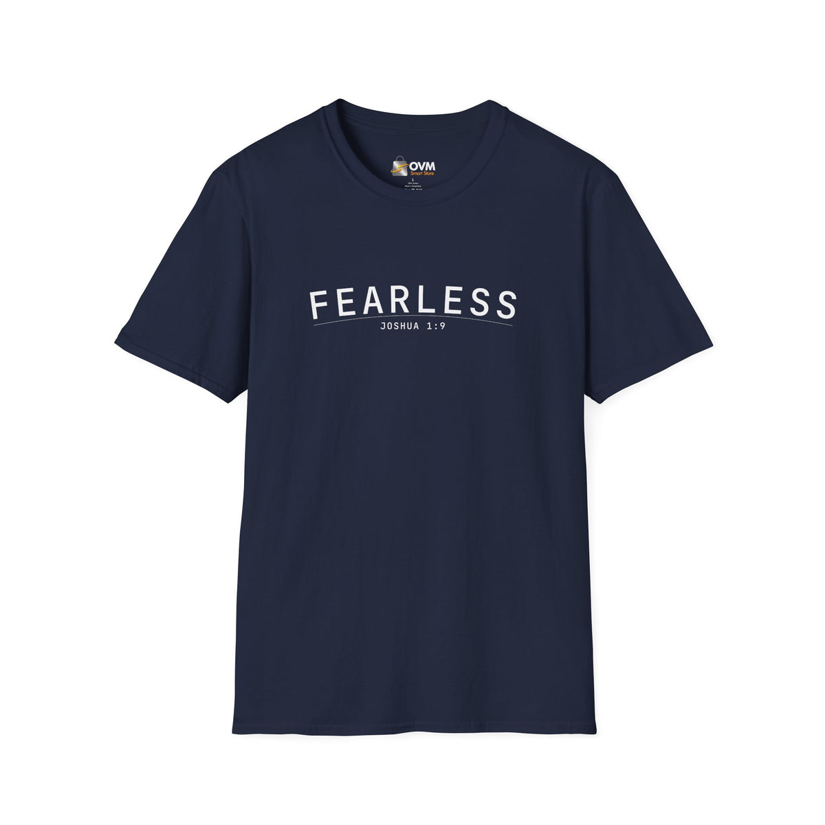 Fearless Christian T-Shirt – Joshua 1:9 Faith Apparel