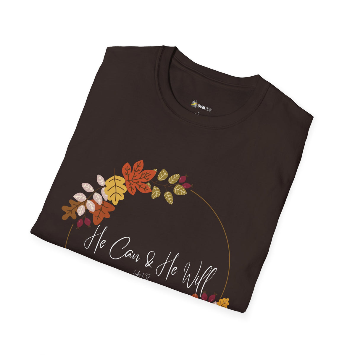 He Can & He Will | Ladies' Softstyle T-Shirt