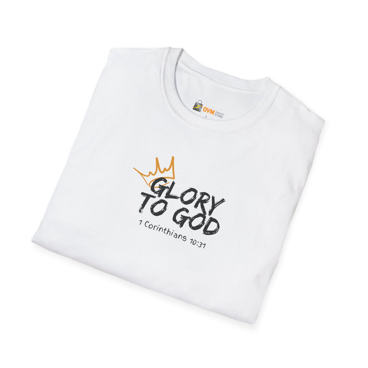 Glory To God- Unisex Softstyle T-Shirt