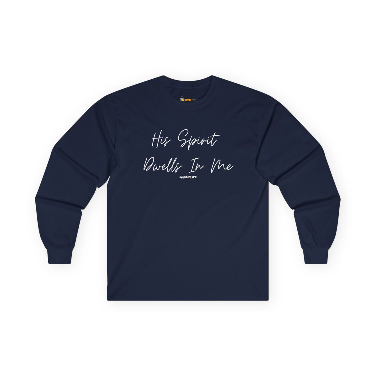 His Spirit Dwells In Me- Unisex Ultra Cotton Long Sleeve Tee