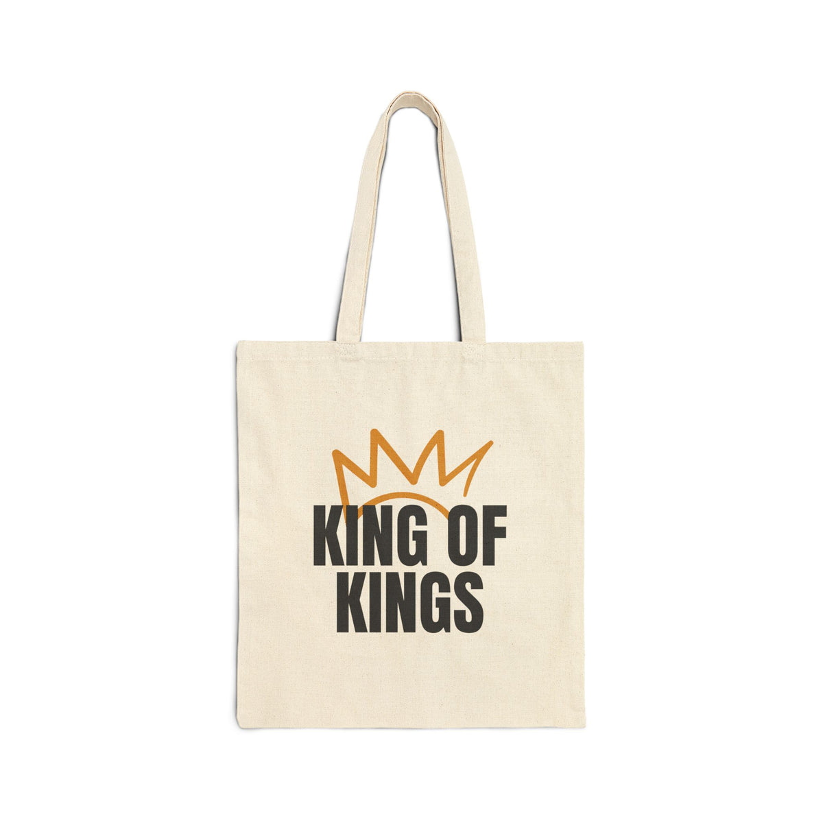 King of Kings | Cotton Canvas Tote Bag