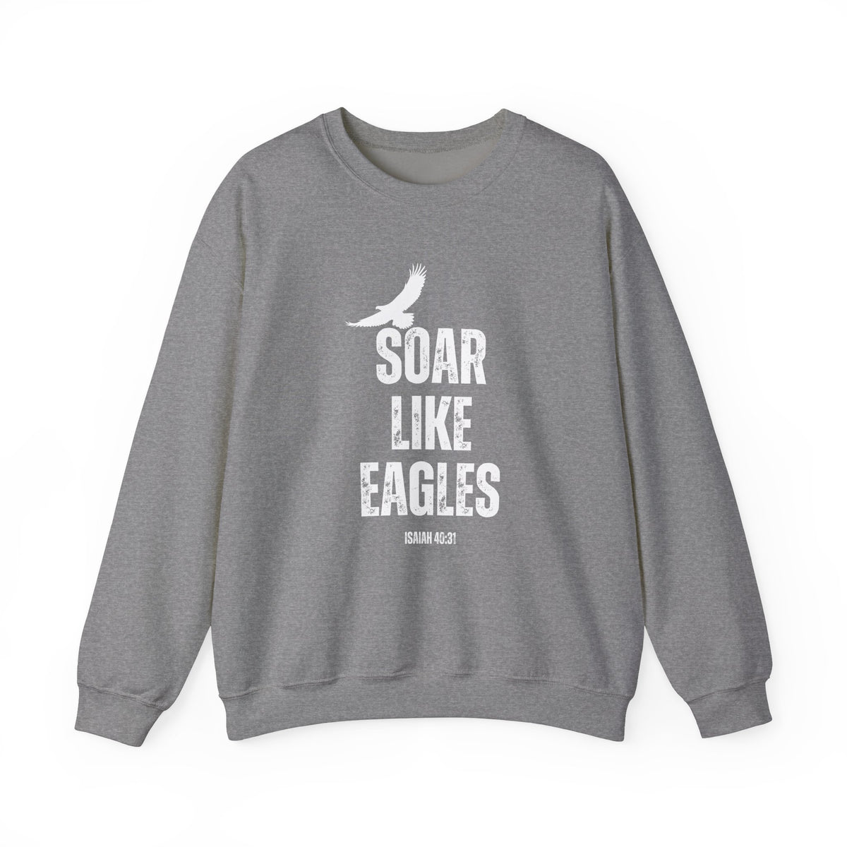 Soar Like Eagles- Unisex Heavy Blend™ Crewneck Sweatshirt