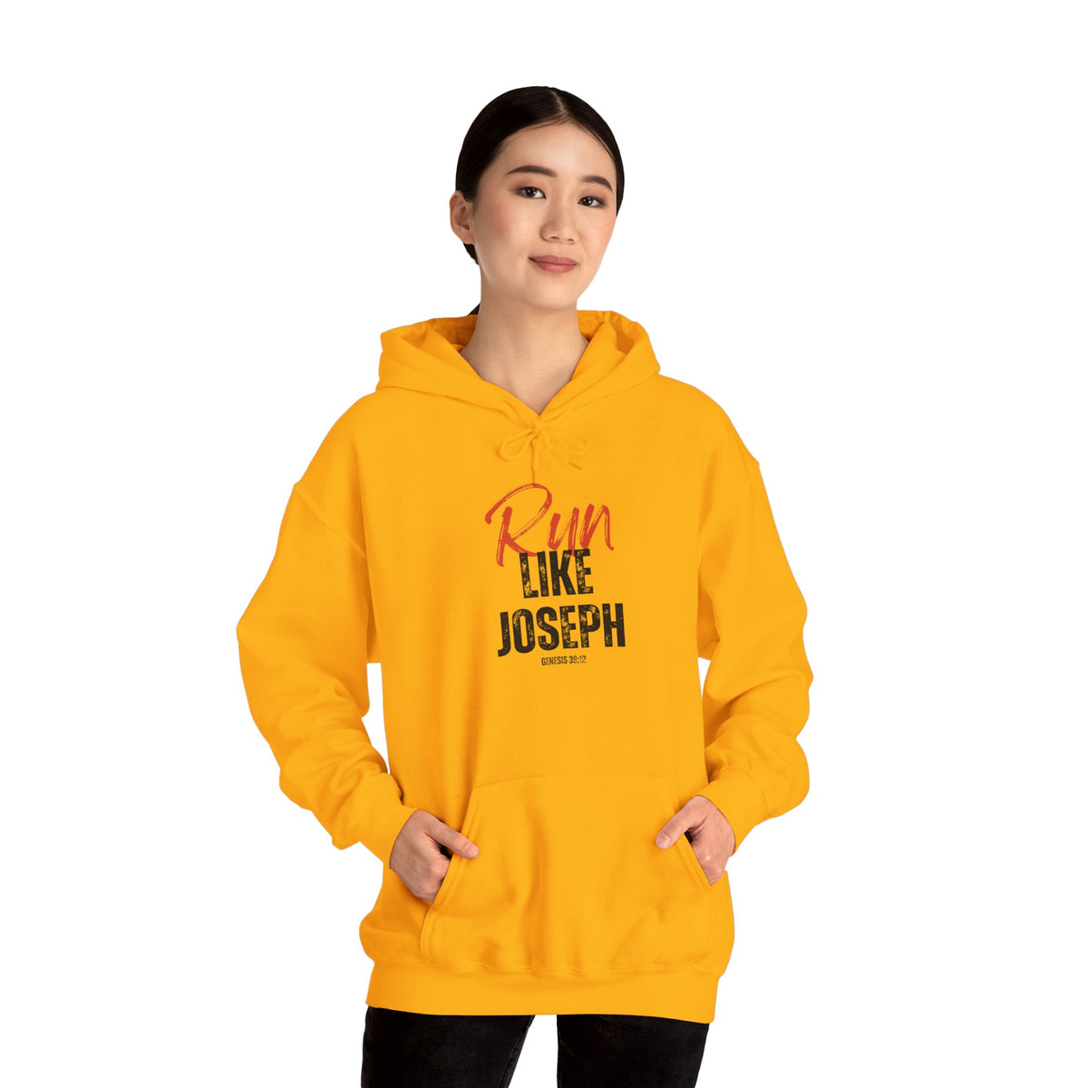 "Run Like Joseph" Unisex Heavy Blend™ Hooded Sweatshirt