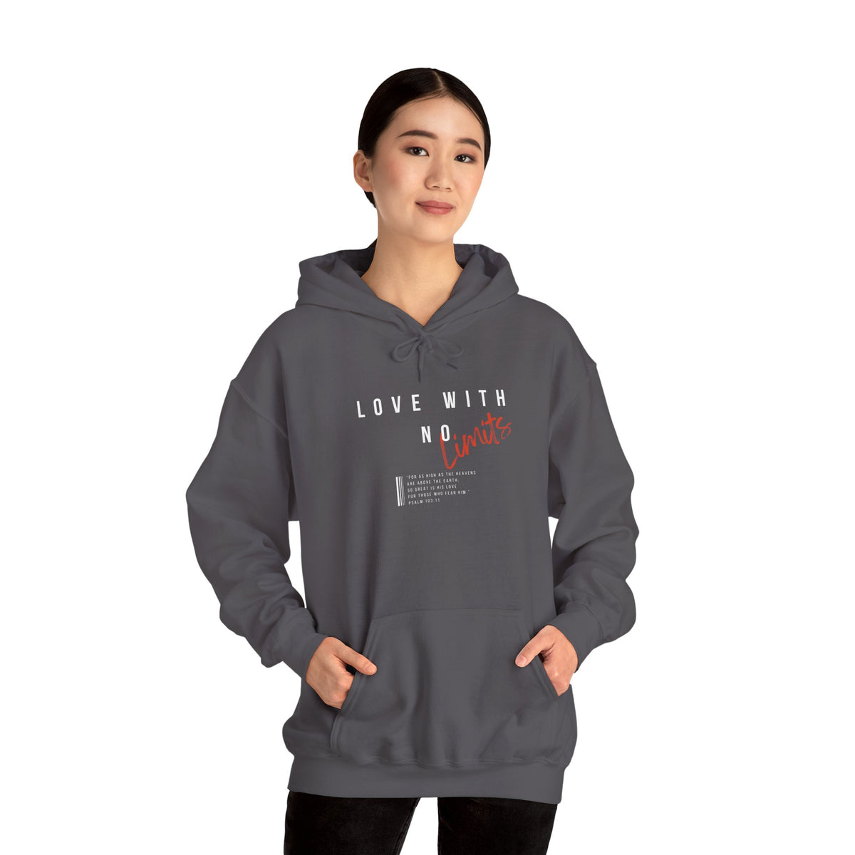 Love With No Limits- Unisex Heavy Blend™ Hooded Sweatshirt