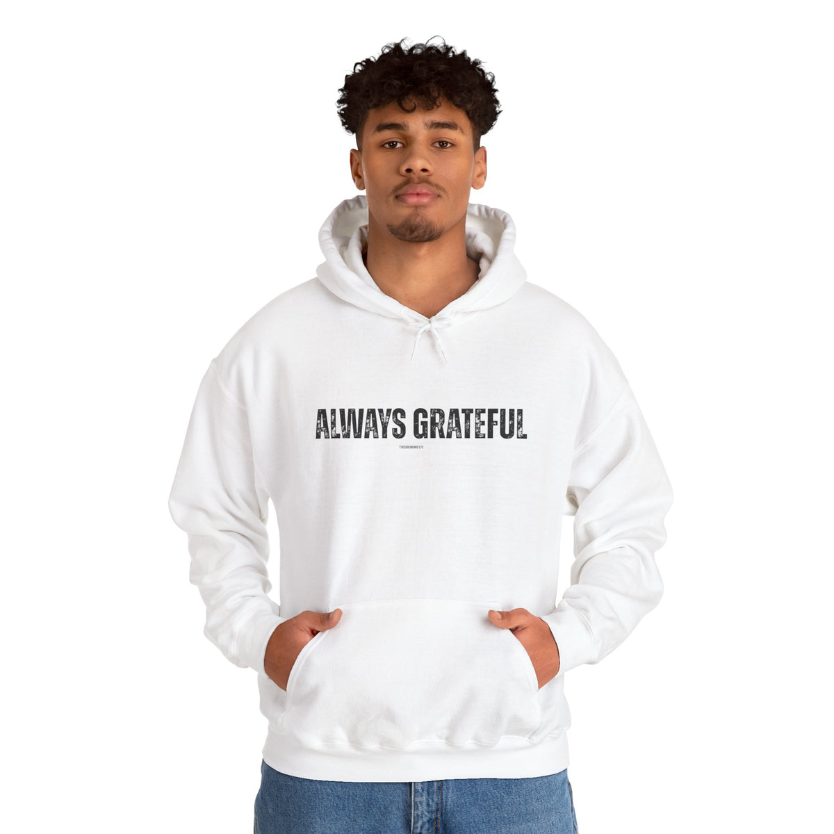 Always Grateful | Men's Heavy Blend™ Hooded Sweatshirt