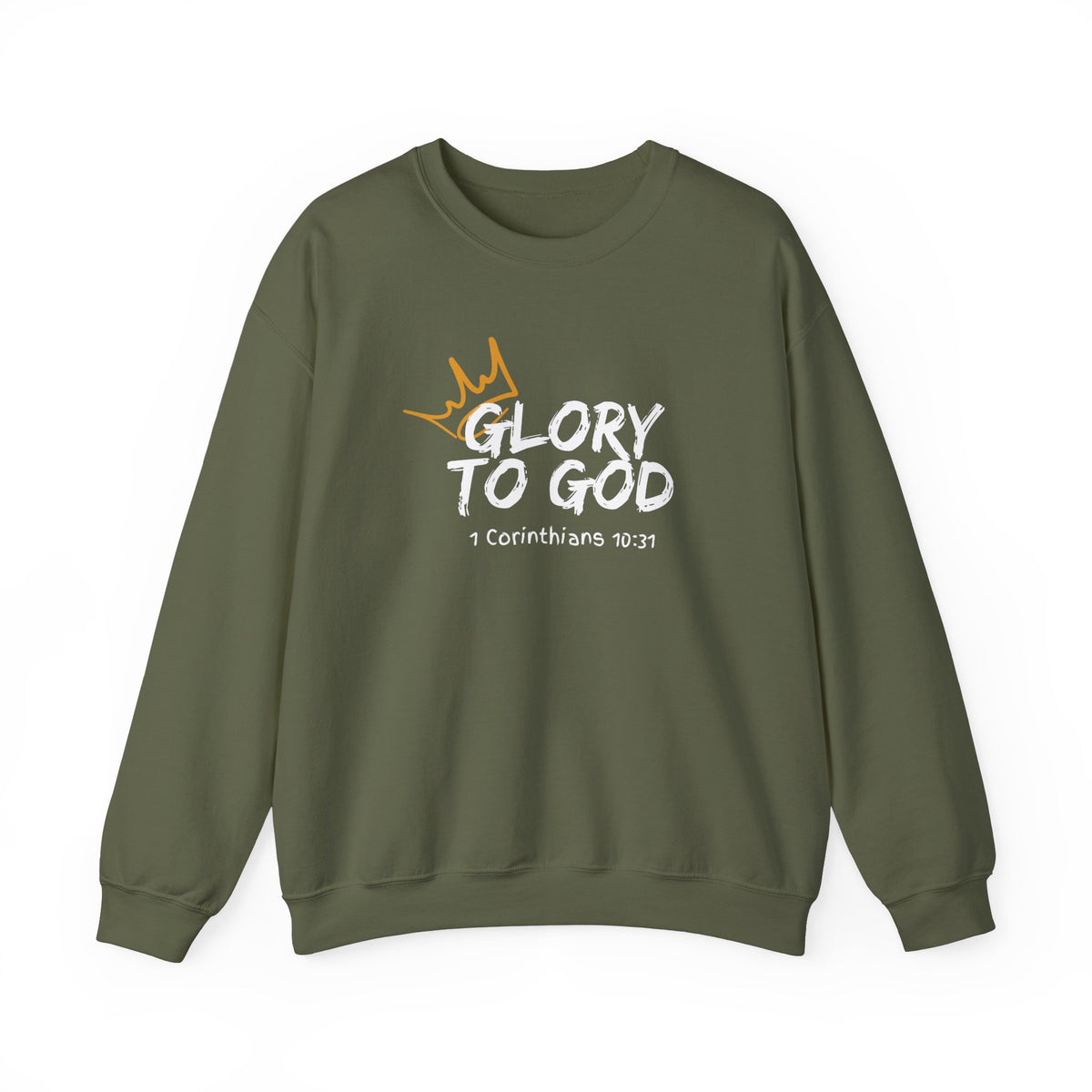 Glory To God- Unisex Heavy Blend™ Crewneck Sweatshirt