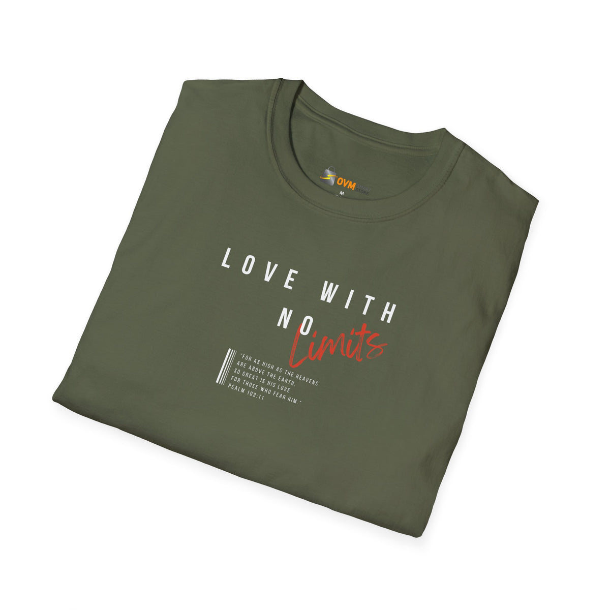 Love With No Limits- Unisex Softstyle T-Shirt