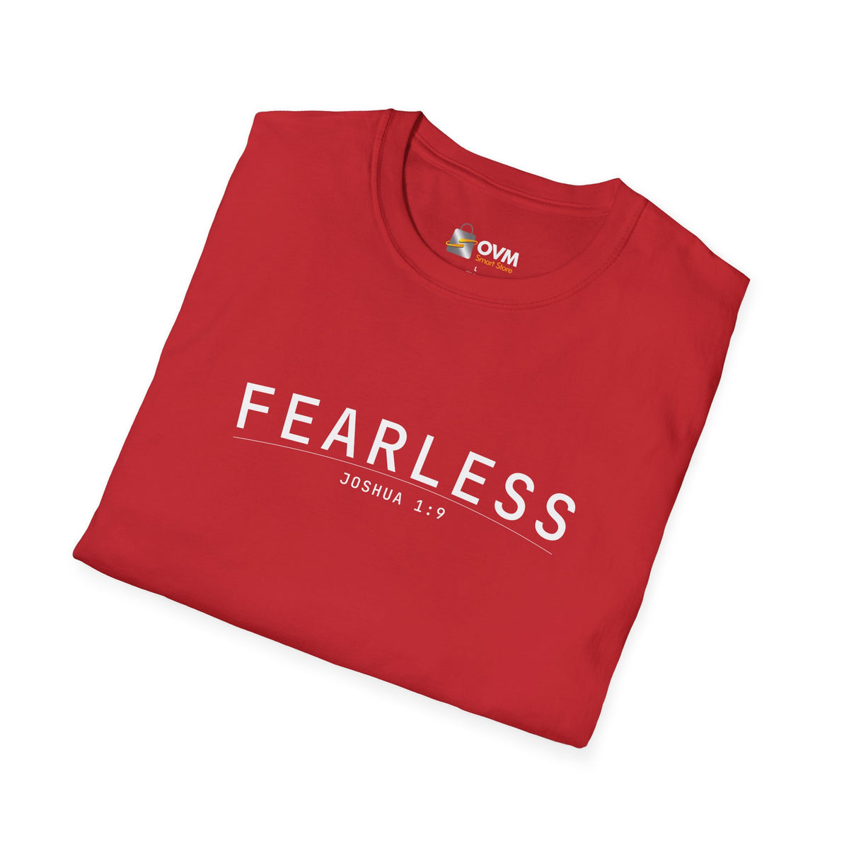 Fearless Christian T-Shirt – Joshua 1:9 Faith Apparel