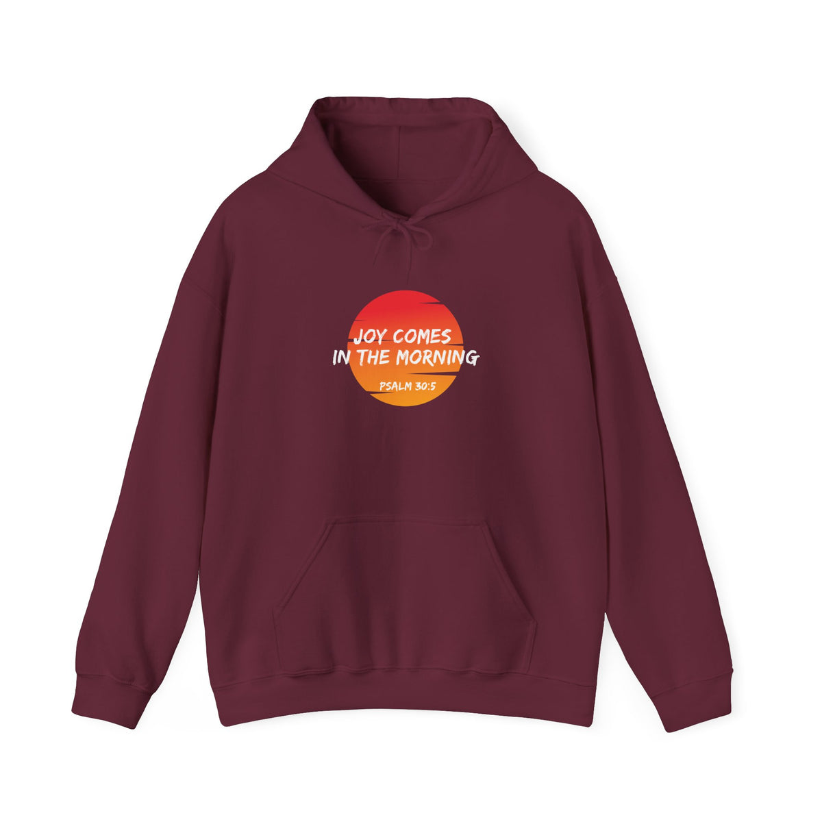 Joy Comes in the Morning- Unisex Heavy Blend™ Hooded Sweatshirt