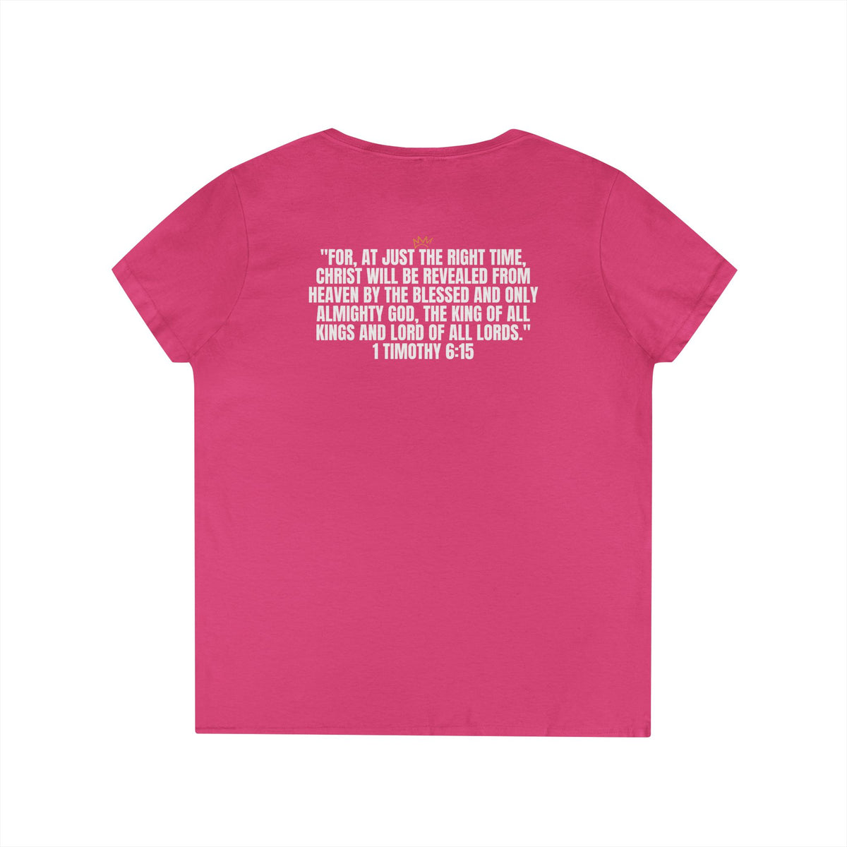 King of Kings | Ladies' V-Neck T-Shirt