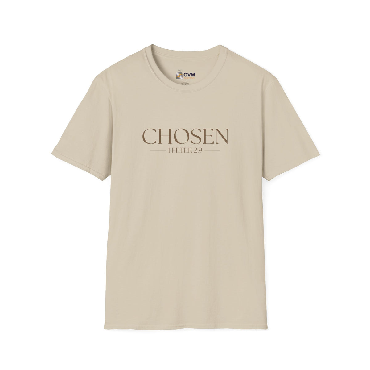 Chosen Christian T-Shirt – 1 Peter 2:9 Faith Apparel - Unisex Softstyle T-Shirt