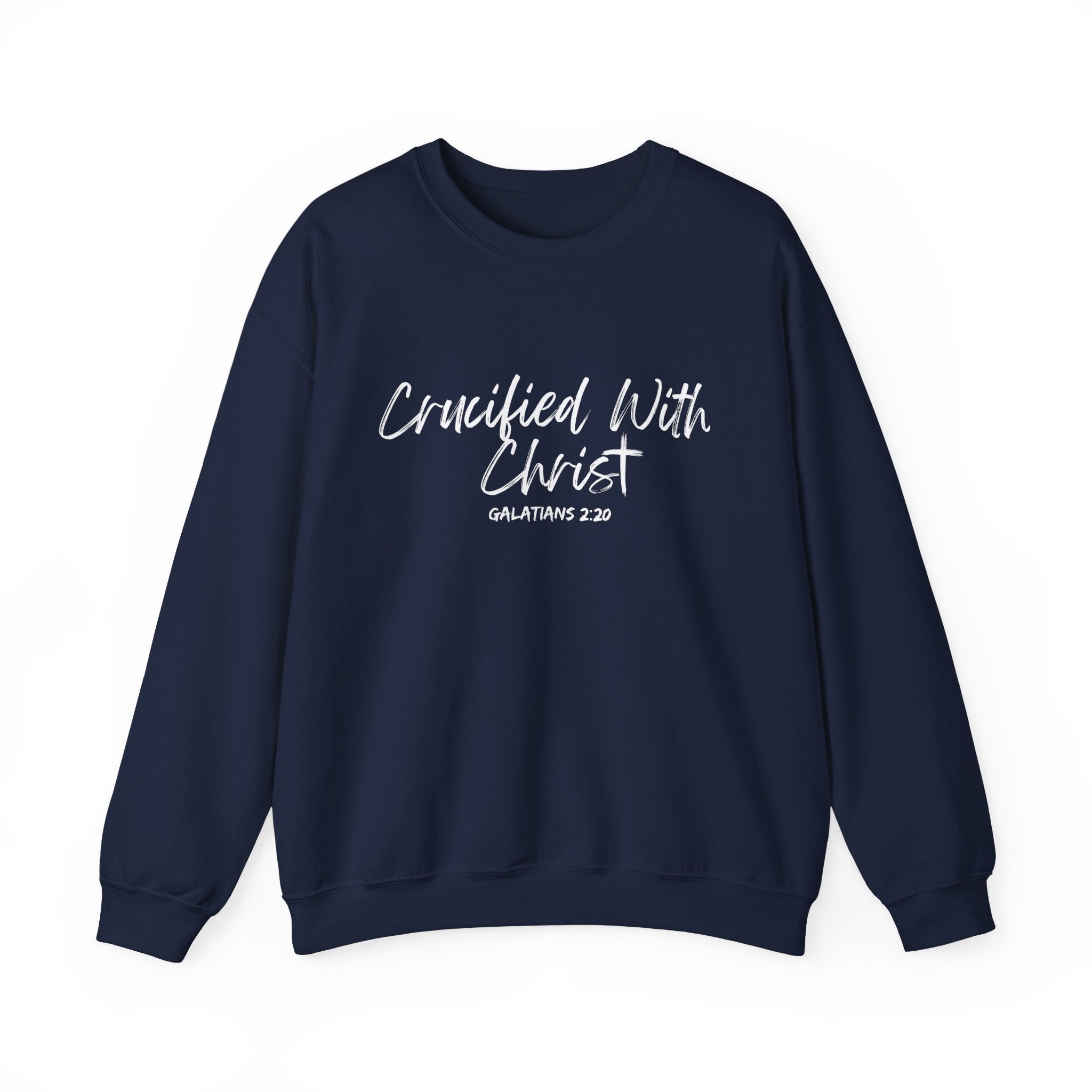 Crucified With Christ- Unisex Heavy Blend™ Crewneck