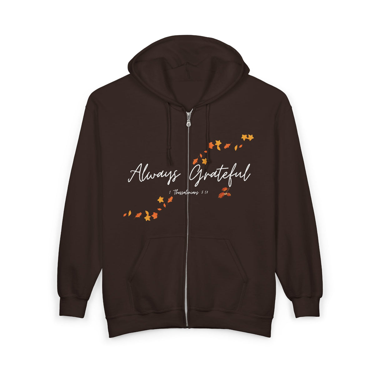 Always Grateful | Ladies' Heavy Blend™ Full Zip Hooded Sweatshirt