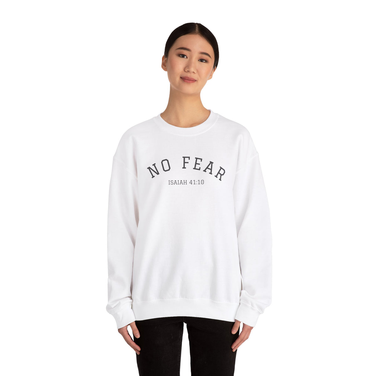 No Fear- Unisex Heavy Blend™ Crewneck Sweatshirt