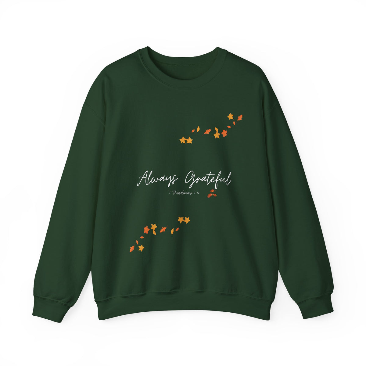 Always Grateful | Ladies' Heavy Blend™ Crewneck Sweatshirt