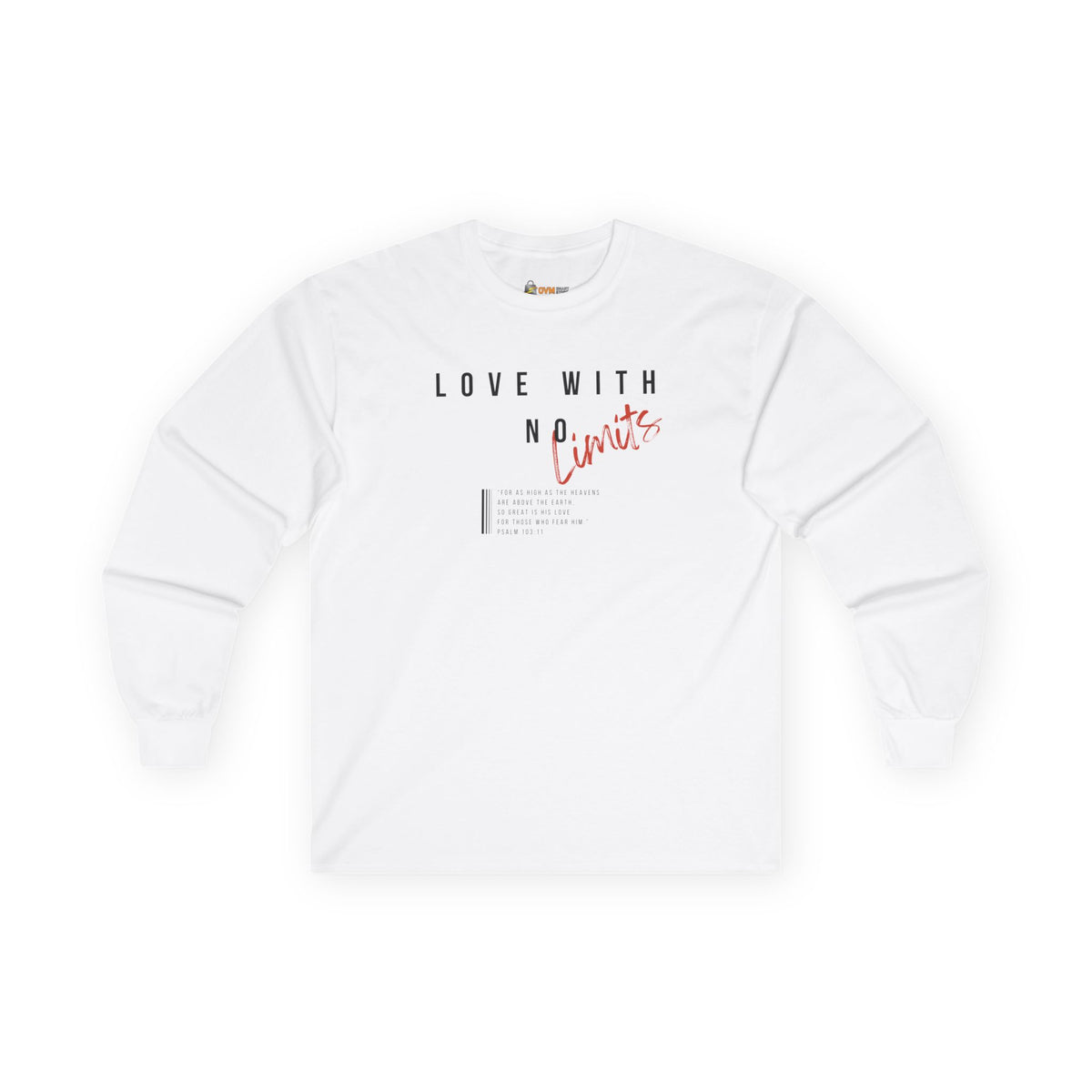 Love With No Limits- Unisex Ultra Cotton Long Sleeve Tee