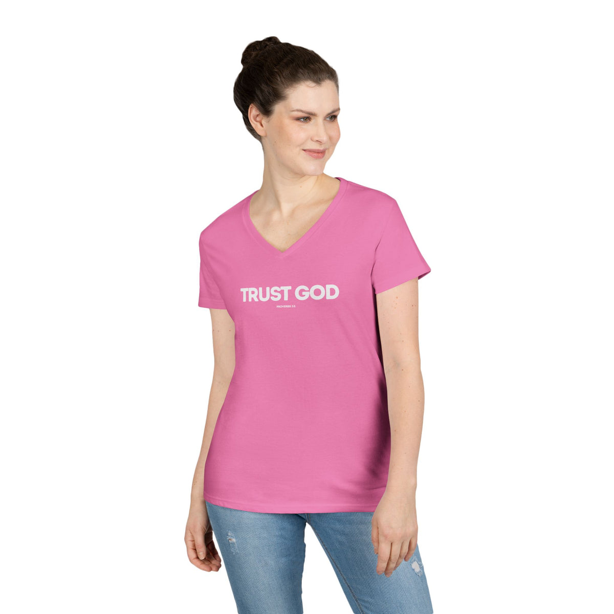 Ladies' V-Neck T-Shirt