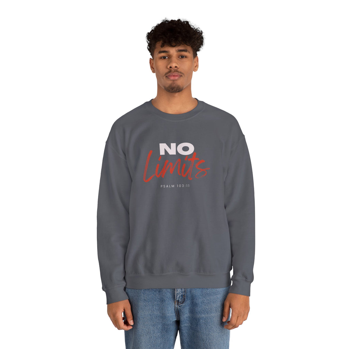 No Limits- Unisex Heavy Blend™ Crewneck Sweatshirt