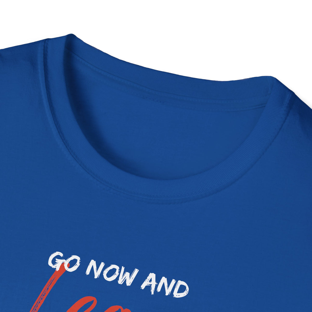 "Go Now and Leave Your Life of Sin" Unisex Softstyle T-Shirt