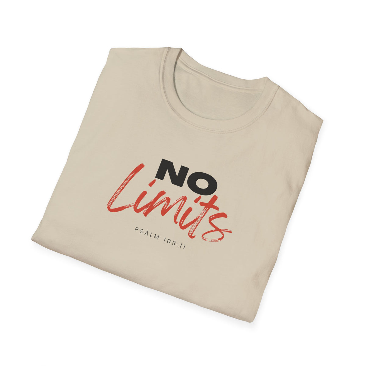 "No Limits" Unisex Softstyle T-Shirt