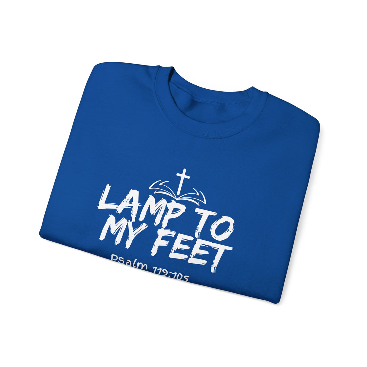 Lamp To My Feet- Unisex Heavy Blend™ Crewneck Sweatshirt