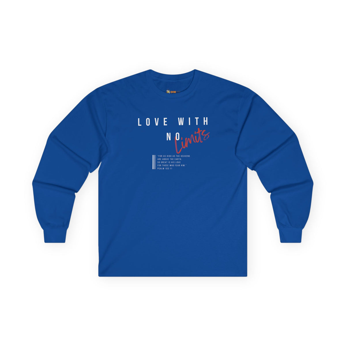 Love With No Limits- Unisex Ultra Cotton Long Sleeve Tee