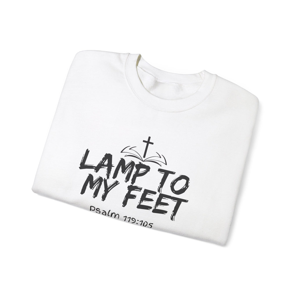 Lamp To My Feet- Unisex Heavy Blend™ Crewneck Sweatshirt