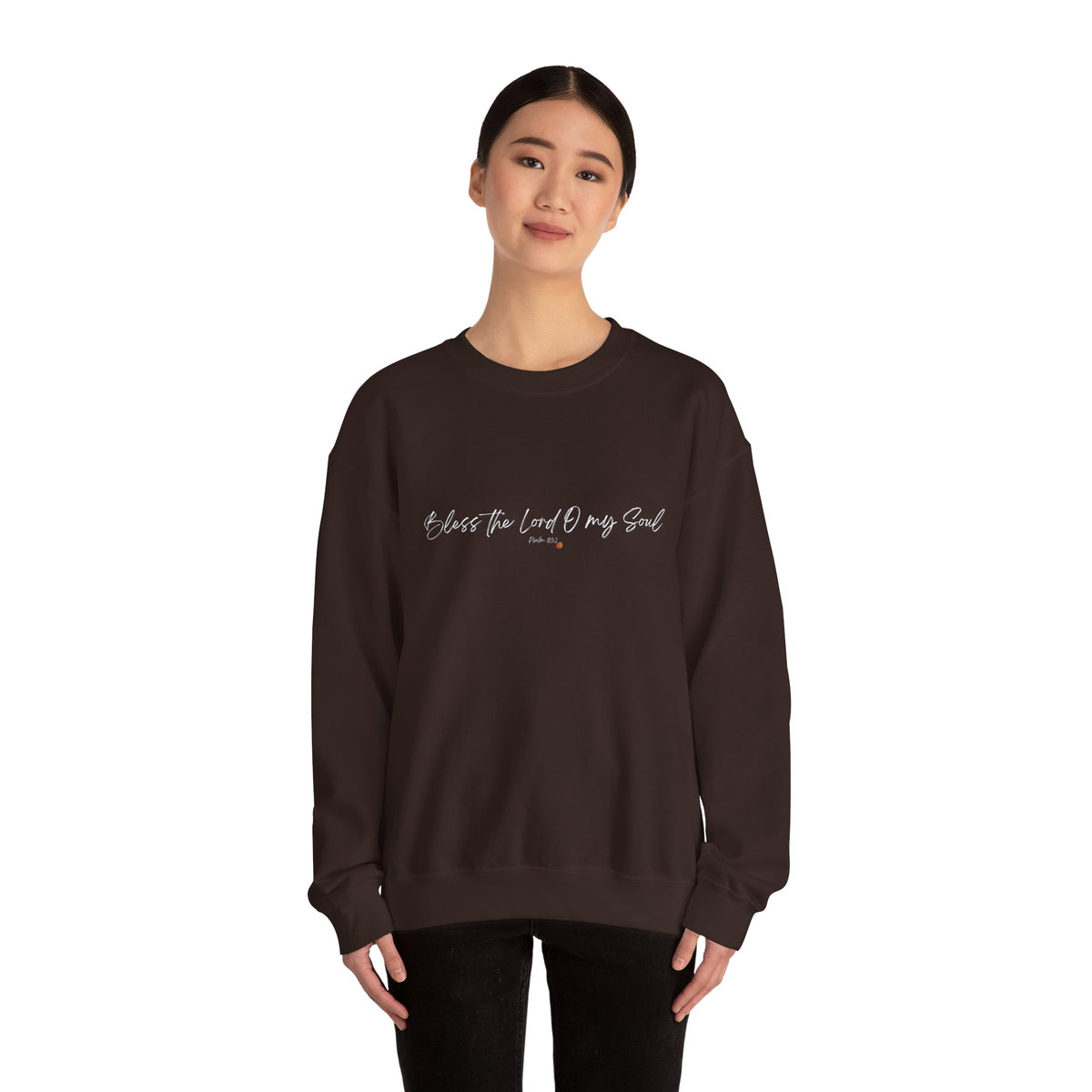 Bless The Lord O My Soul | Ladies' Heavy Blend™ Crewneck Sweatshirt
