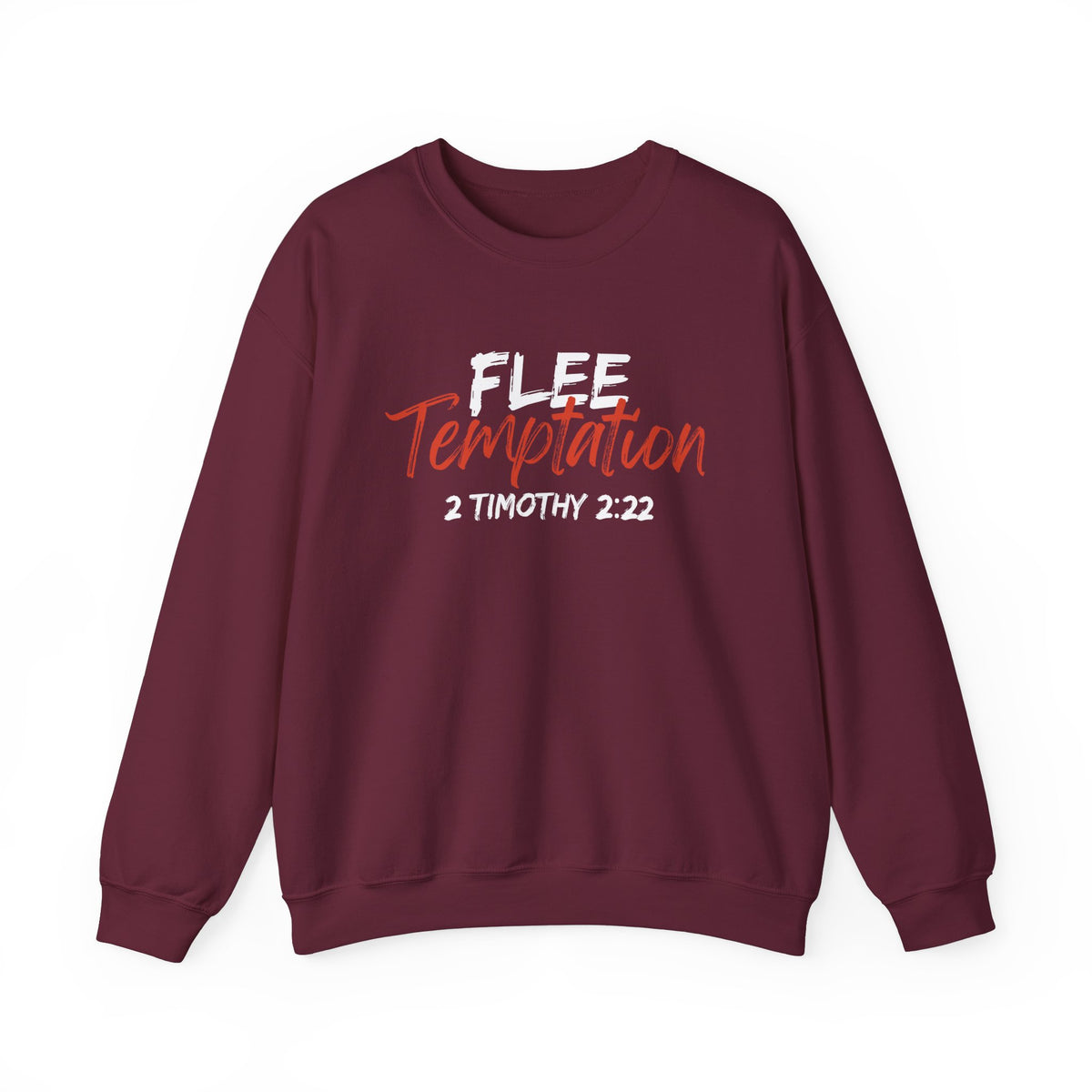 Flee Temptation- Unisex Heavy Blend™ Crewneck Sweatshirt