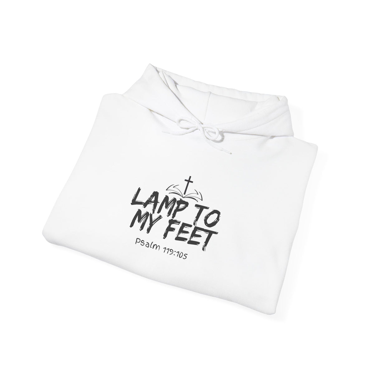 Lamp To My Feet- Unisex Heavy Blend™ Hooded Sweatshirt