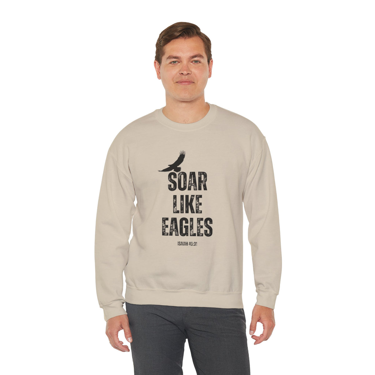 Soar Like Eagles- Unisex Heavy Blend™ Crewneck Sweatshirt