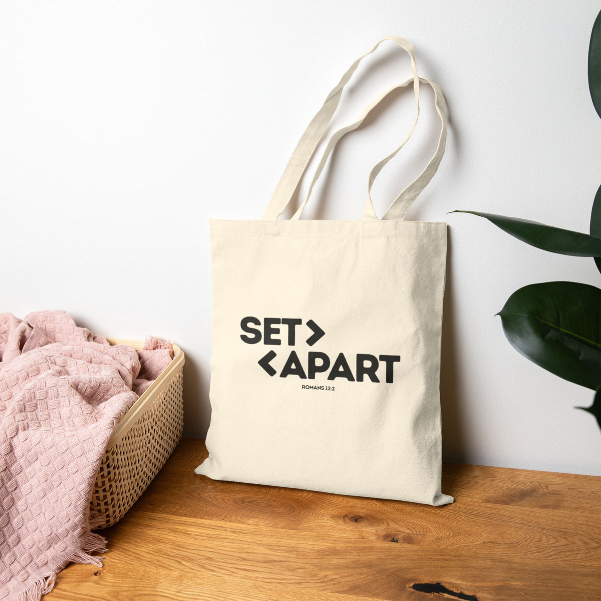 Cotton Canvas Tote Bag