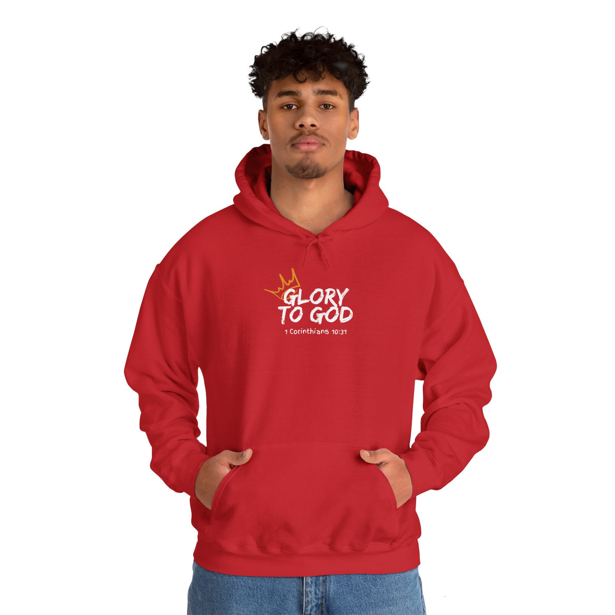 "Glory To God" Unisex Heavy Blend™ Hooded Sweatshirt