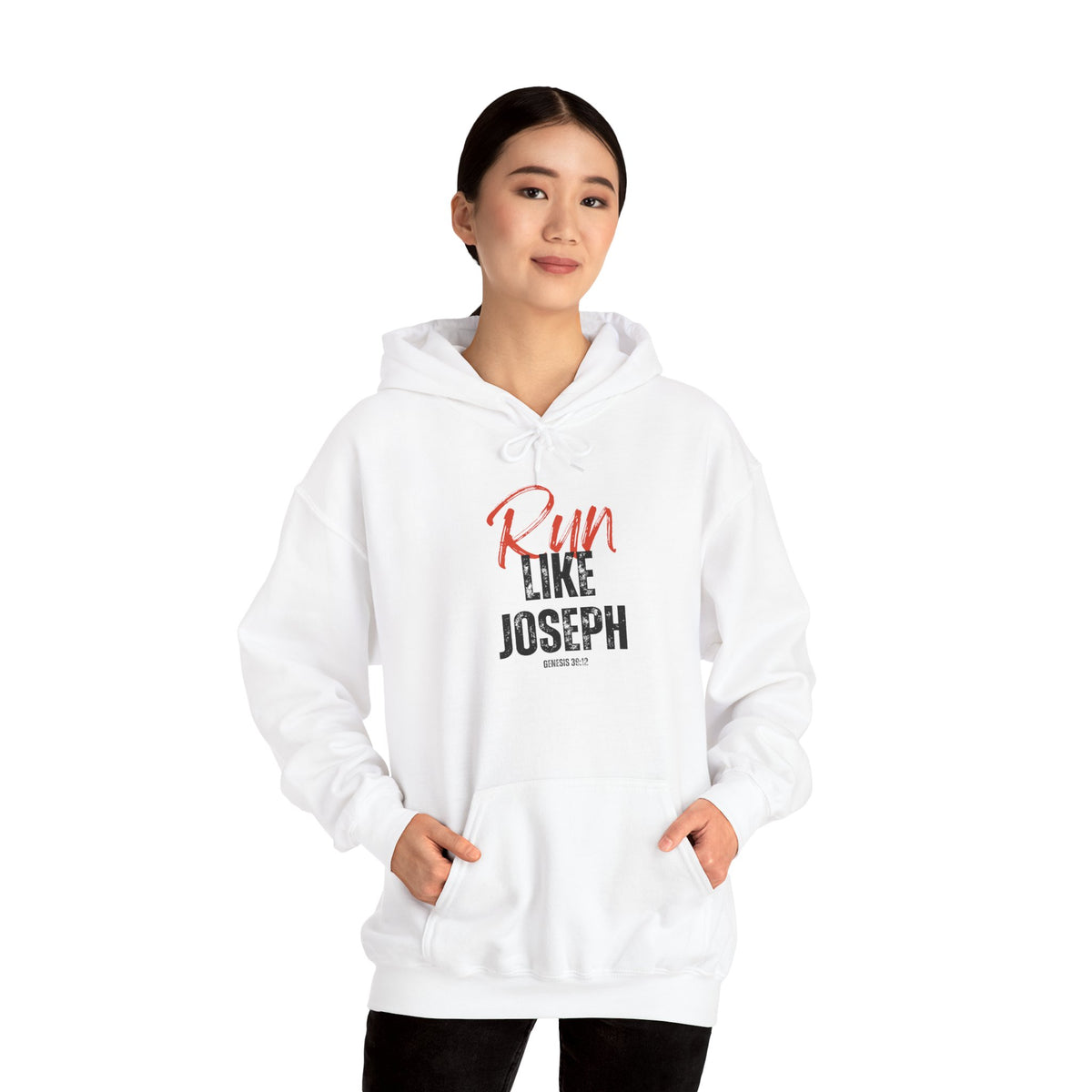 Run Like Joseph- Unisex Heavy Blend™ Hooded Sweatshirt