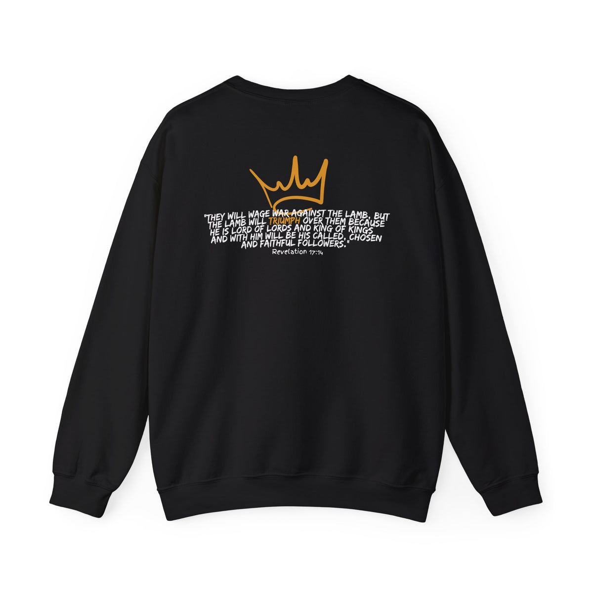 The Lamb Will Triumph Ver.2- Unisex Heavy Blend™ Crewneck Sweatshirt