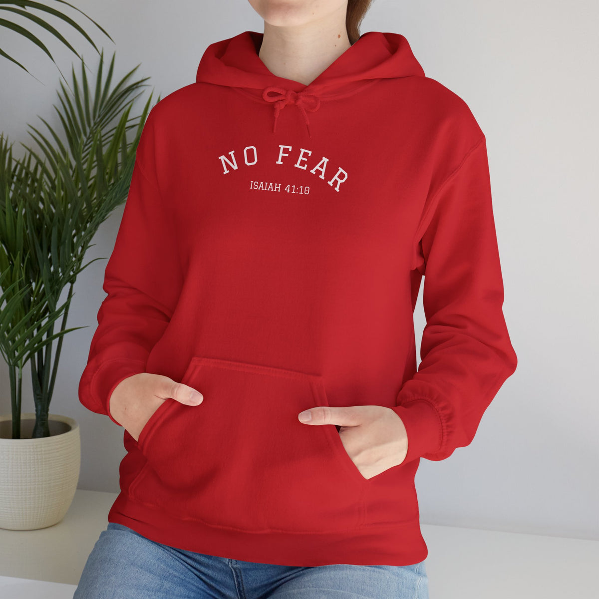 "No Fear" Unisex Heavy Blend™ Hooded Sweatshirt