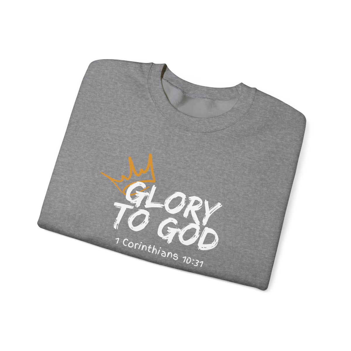 Glory To God- Unisex Heavy Blend™ Crewneck Sweatshirt