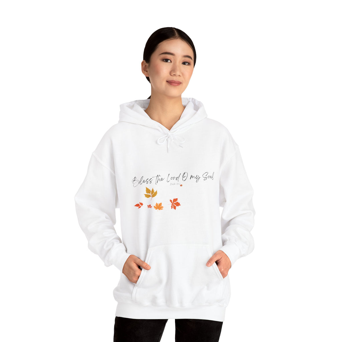 Bless The Lord O My Soul Ver. 2 | Ladies' Heavy Blend™ Hooded Sweatshirt