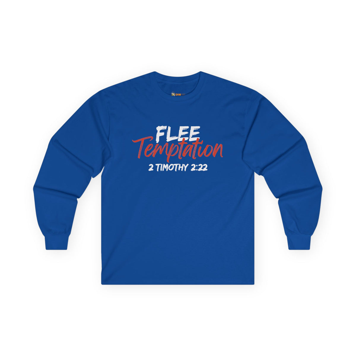 Flee Temptation- Unisex Ultra Cotton Long Sleeve Tee