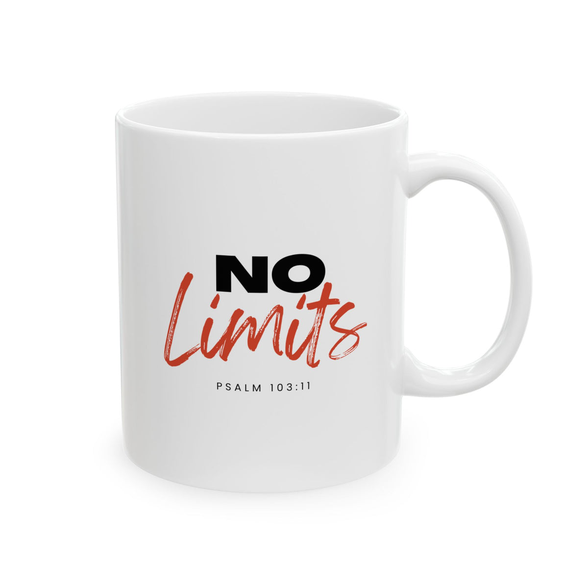 "No Limits" Ceramic Mug, (11oz, 15oz)