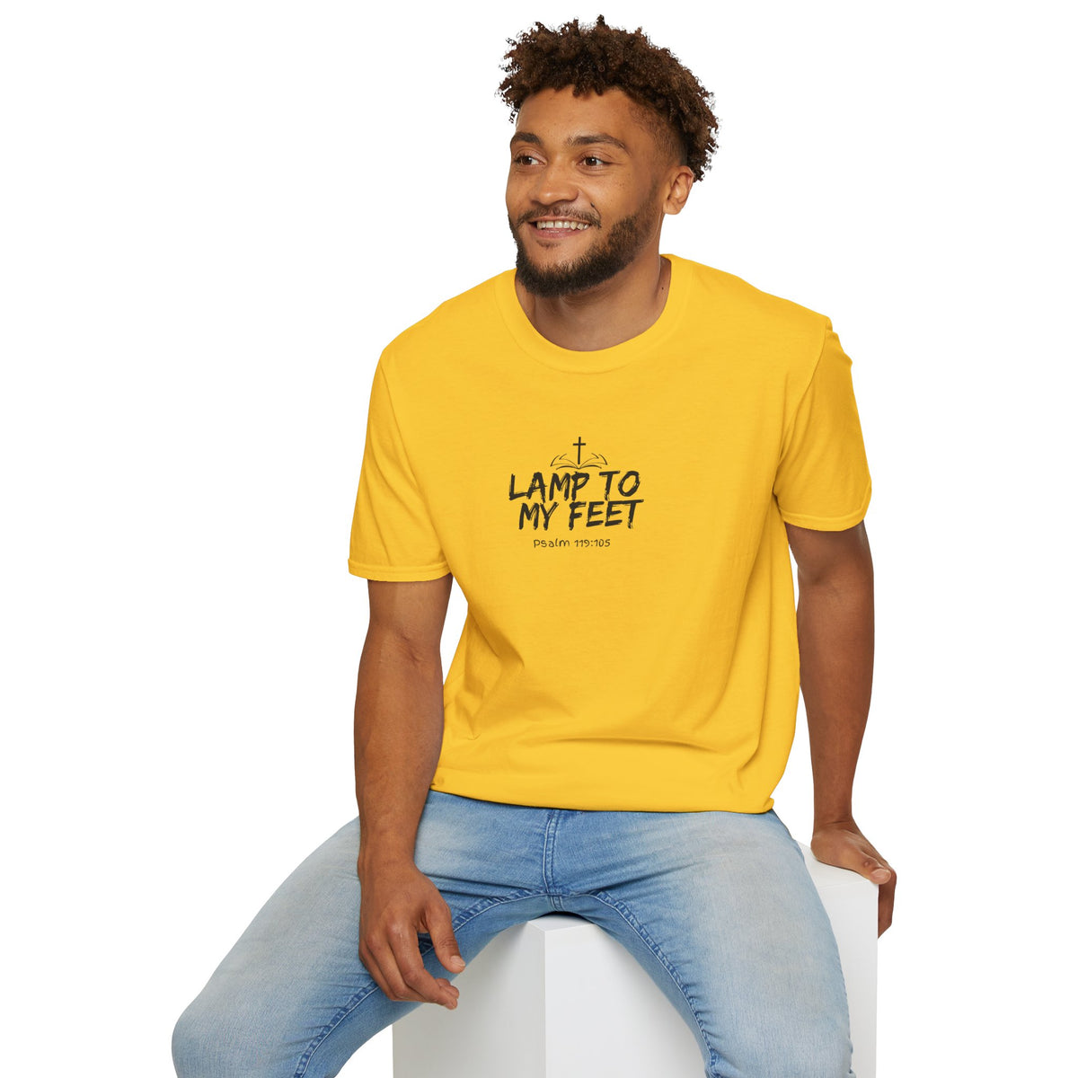 Lamp To My Feet- Unisex Softstyle T-Shirt