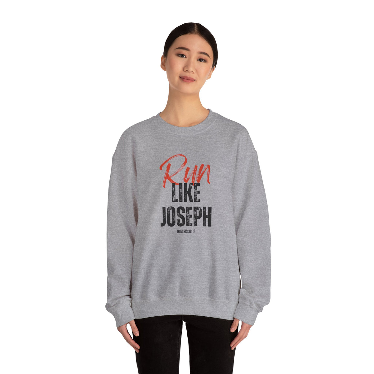 Run Like Joseph- Unisex Heavy Blend™ Crewneck Sweatshirt