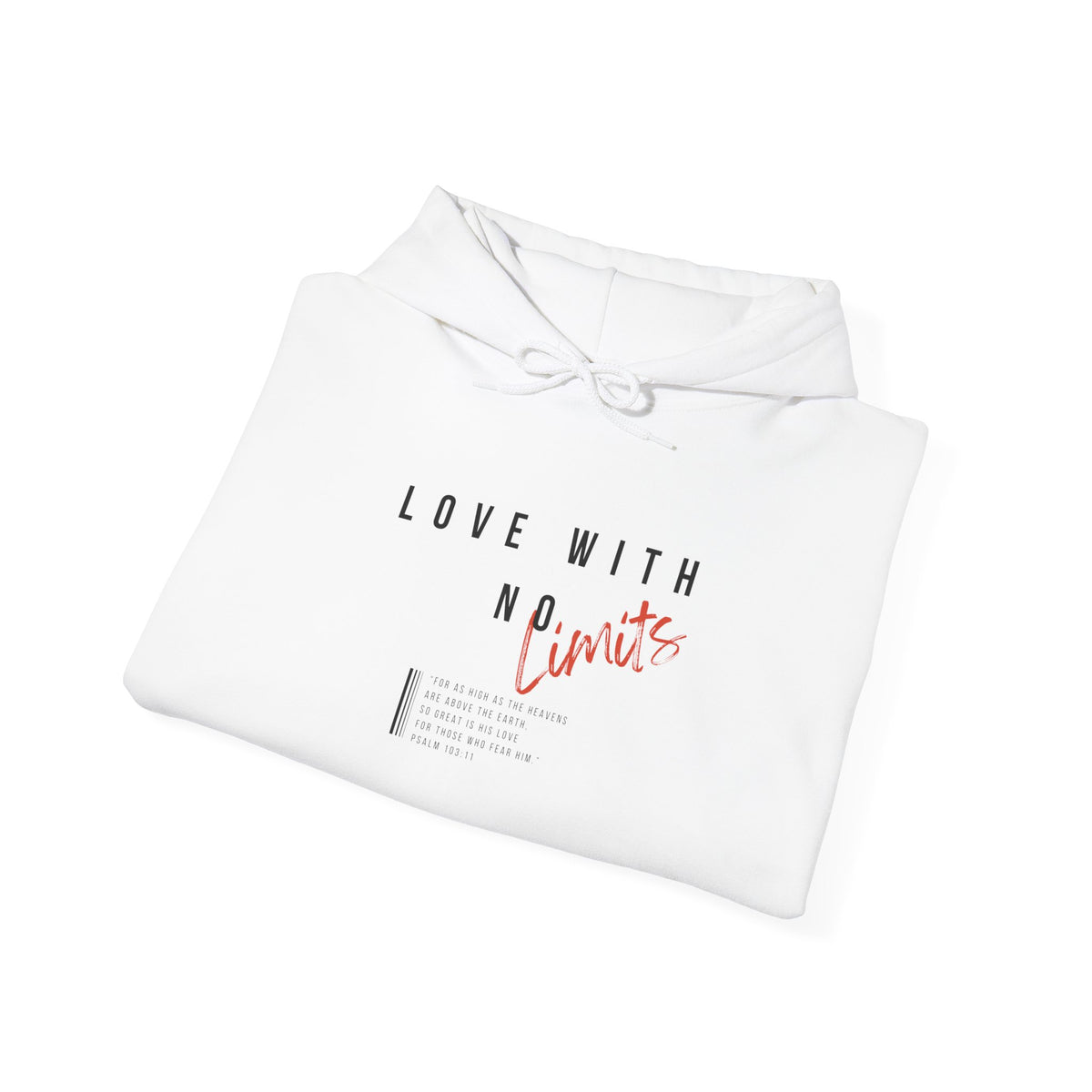 Love With No Limits- Unisex Heavy Blend™ Hooded Sweatshirt