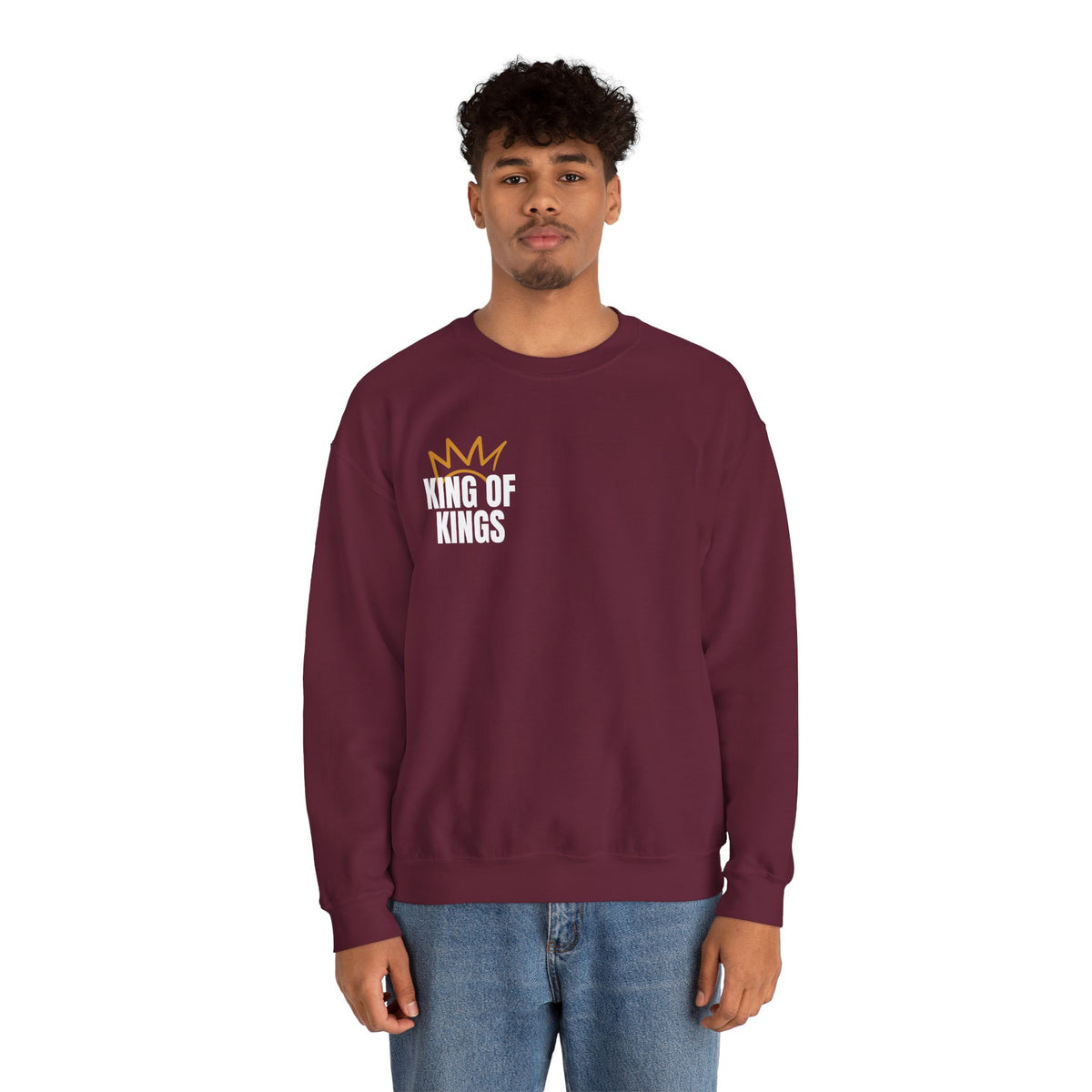 King of Kings | Unisex Heavy Blend™ Crewneck Sweatshirt