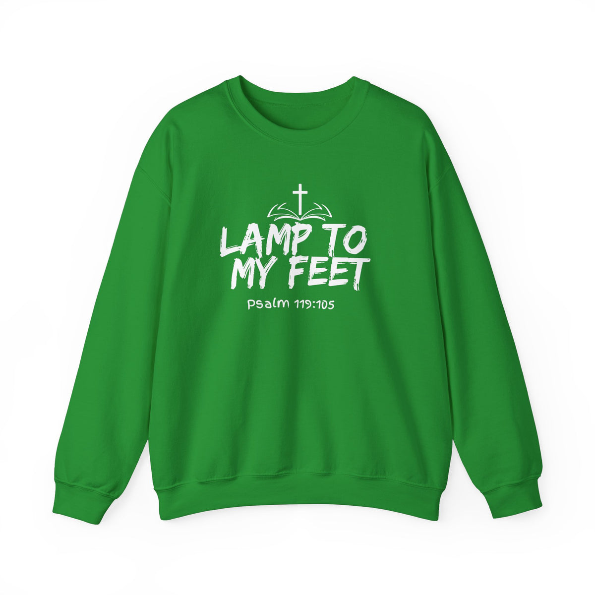 Lamp To My Feet- Unisex Heavy Blend™ Crewneck Sweatshirt