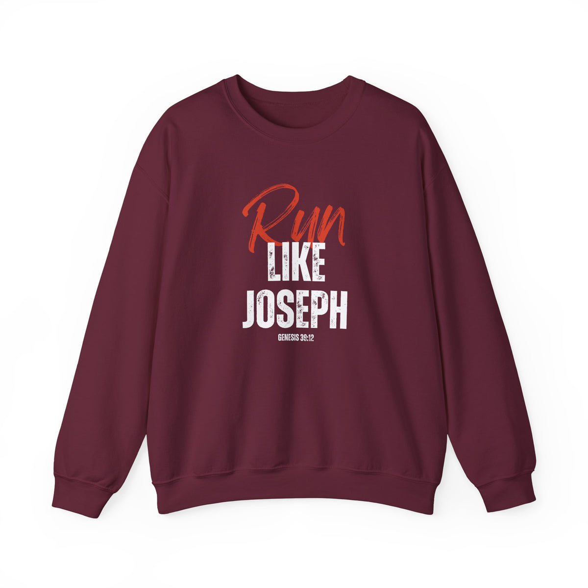 Run Like Joseph- Unisex Heavy Blend™ Crewneck Sweatshirt