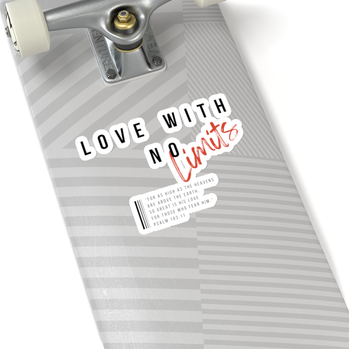 Love With No Limits- Kiss-Cut Stickers